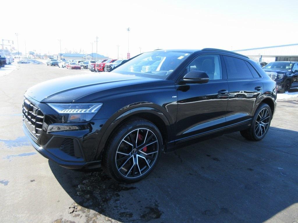 used 2023 Audi Q8 car, priced at $58,995