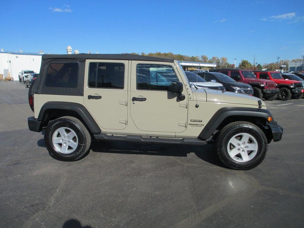 used 2017 Jeep Wrangler Unlimited car, priced at $19,995