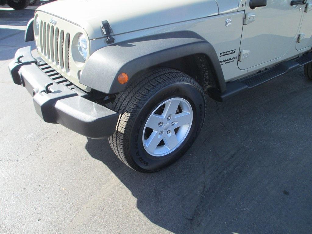 used 2017 Jeep Wrangler Unlimited car, priced at $19,995