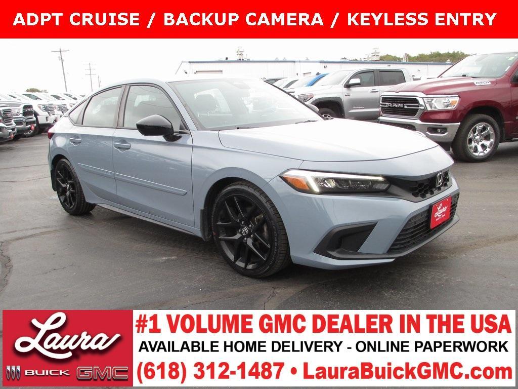 used 2022 Honda Civic car, priced at $22,995