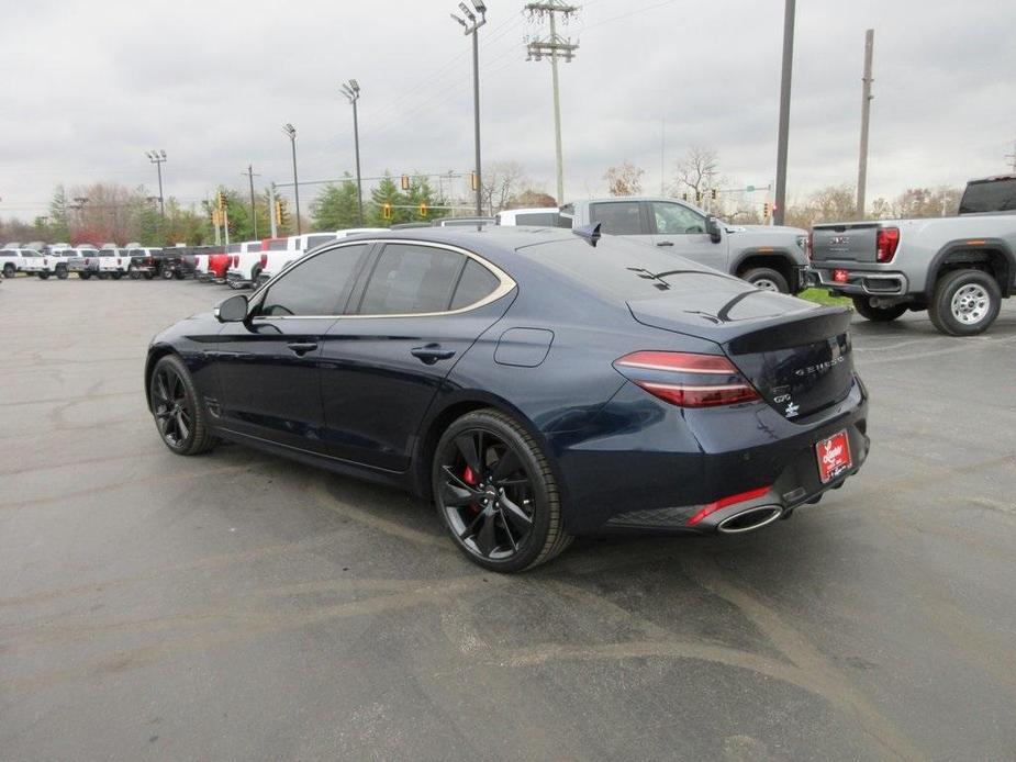 used 2022 Genesis G70 car, priced at $33,995