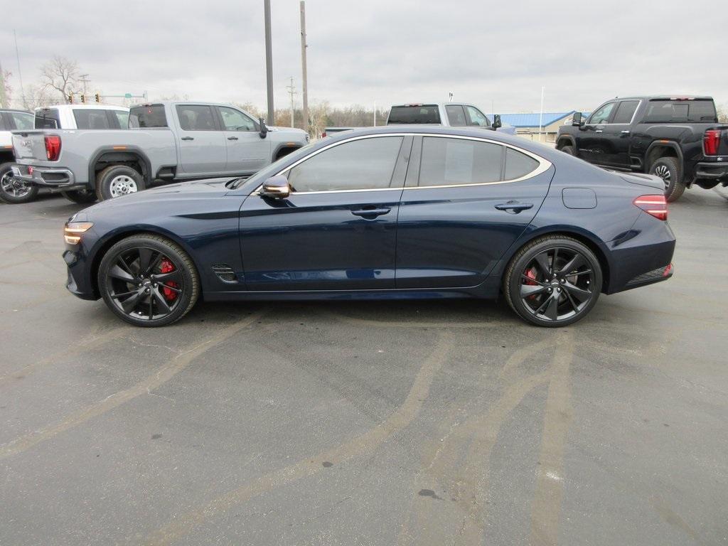 used 2022 Genesis G70 car, priced at $33,995