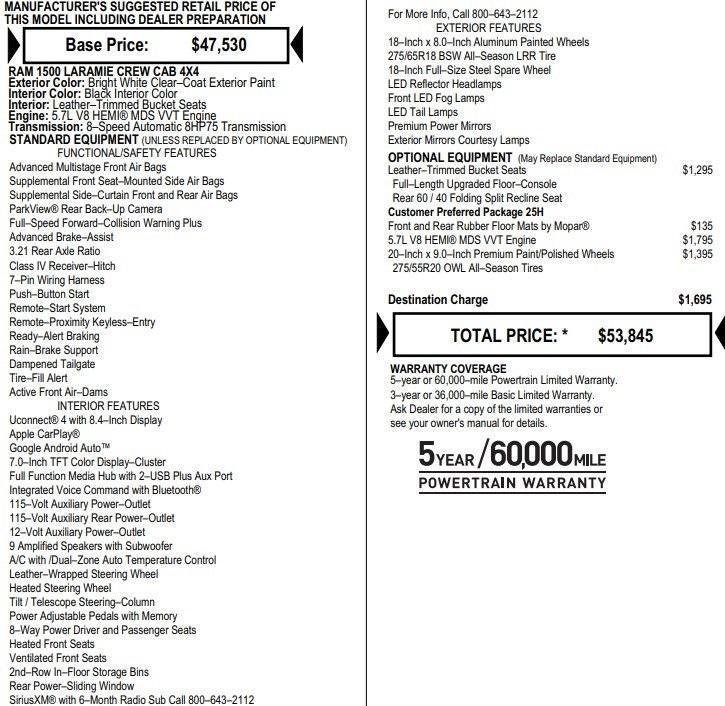used 2021 Ram 1500 car, priced at $25,495