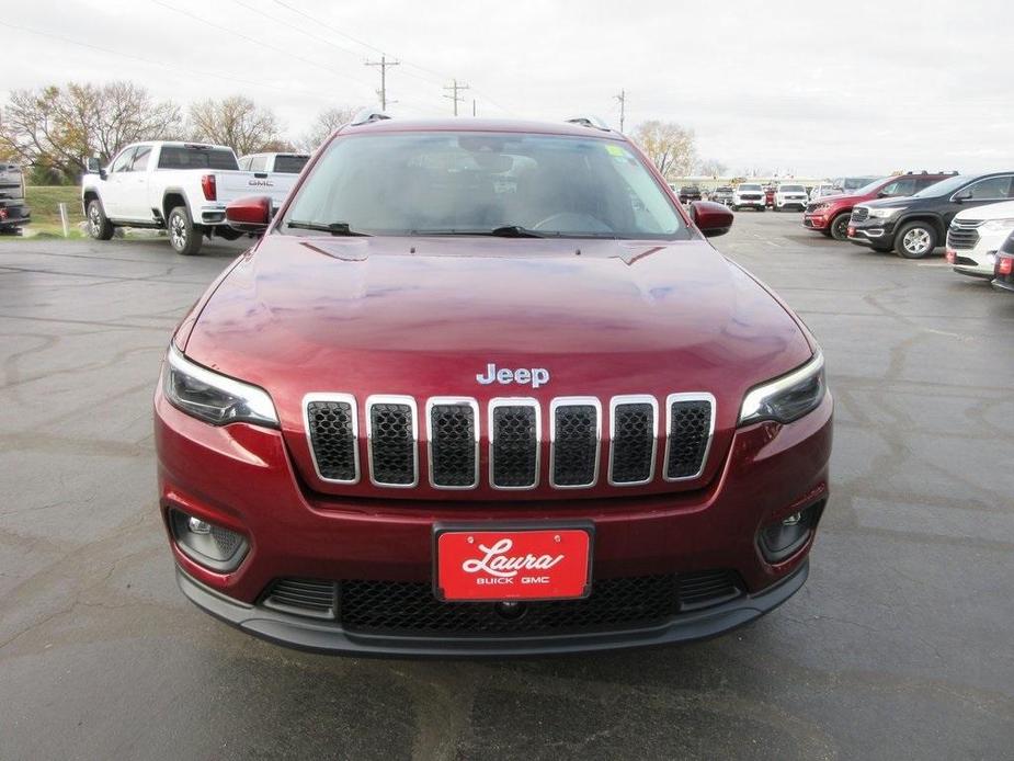 used 2021 Jeep Cherokee car, priced at $22,495