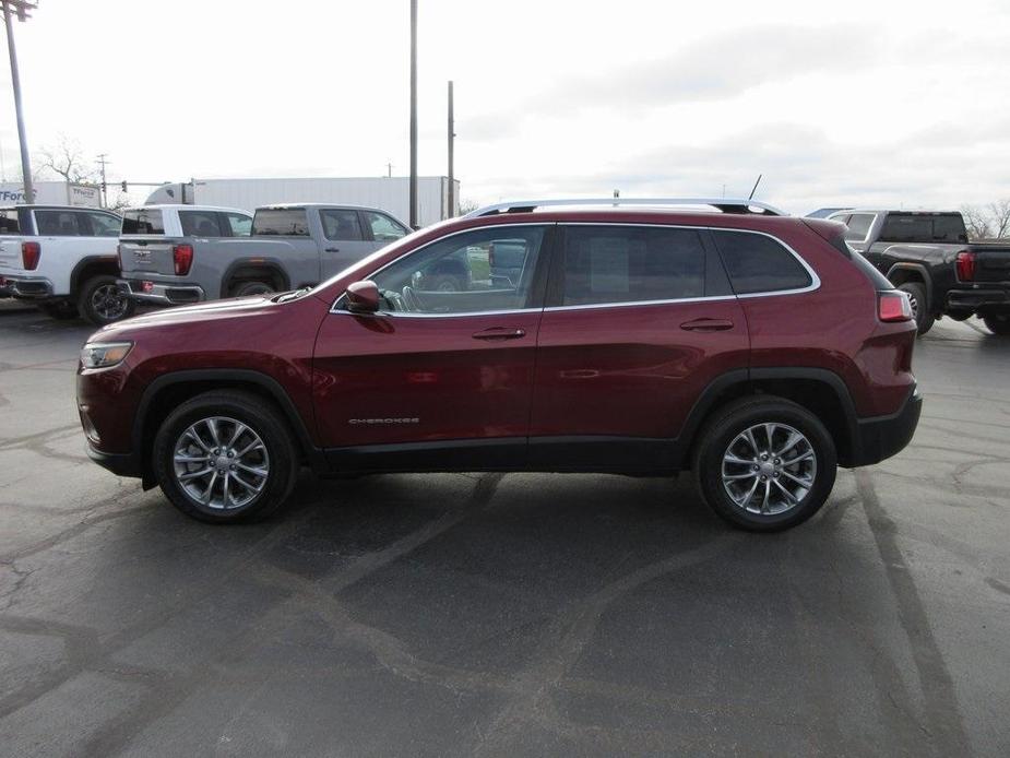 used 2021 Jeep Cherokee car, priced at $22,495