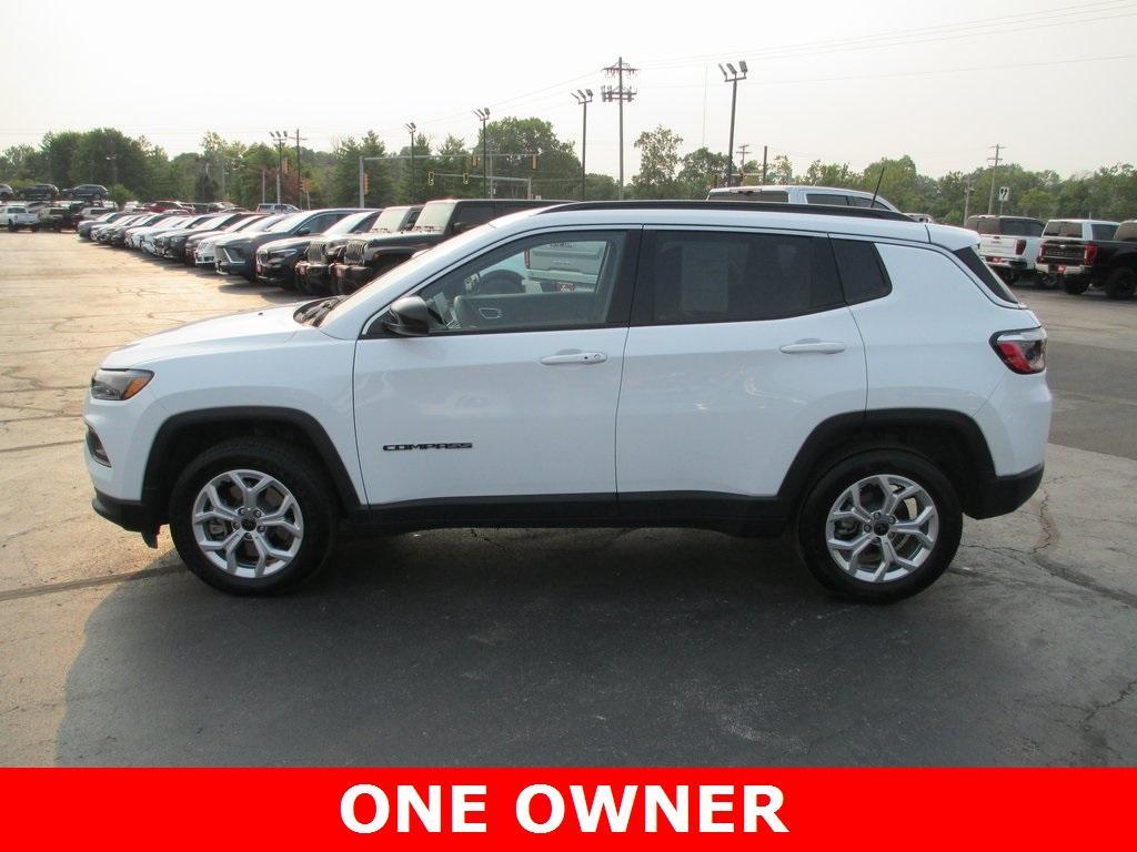 used 2025 Jeep Compass car, priced at $23,995