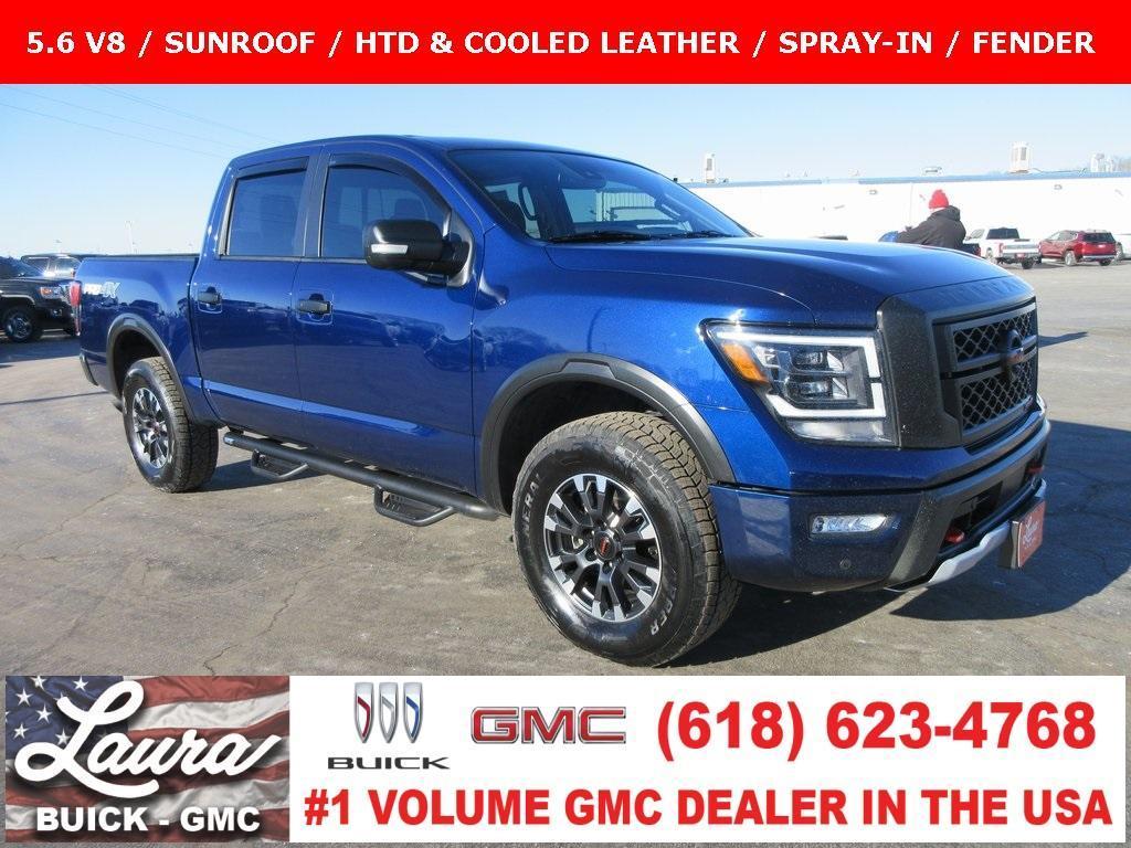 used 2022 Nissan Titan car, priced at $40,995