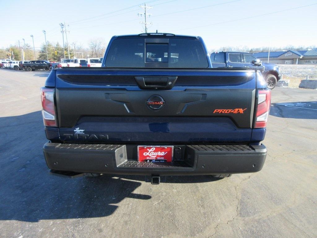 used 2022 Nissan Titan car, priced at $40,995