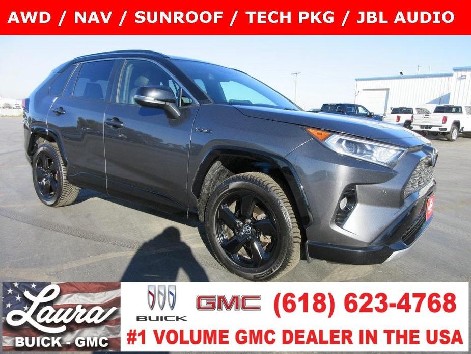 used 2020 Toyota RAV4 Hybrid car, priced at $23,995