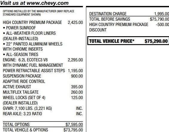 used 2024 Chevrolet Silverado 1500 car, priced at $63,295