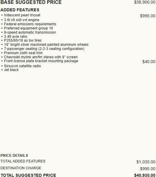 used 2018 Chevrolet Traverse car, priced at $13,995