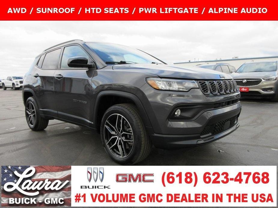 used 2024 Jeep Compass car, priced at $24,495