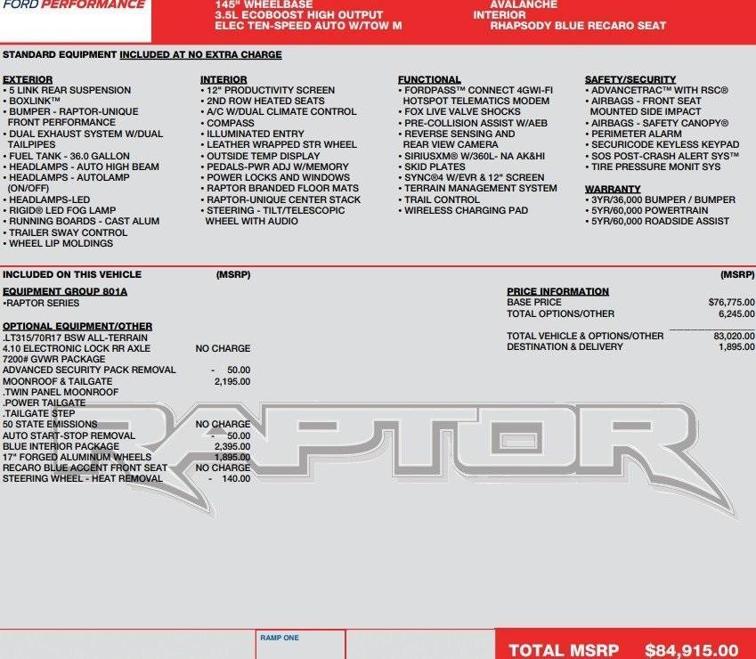 used 2023 Ford F-150 car, priced at $56,995