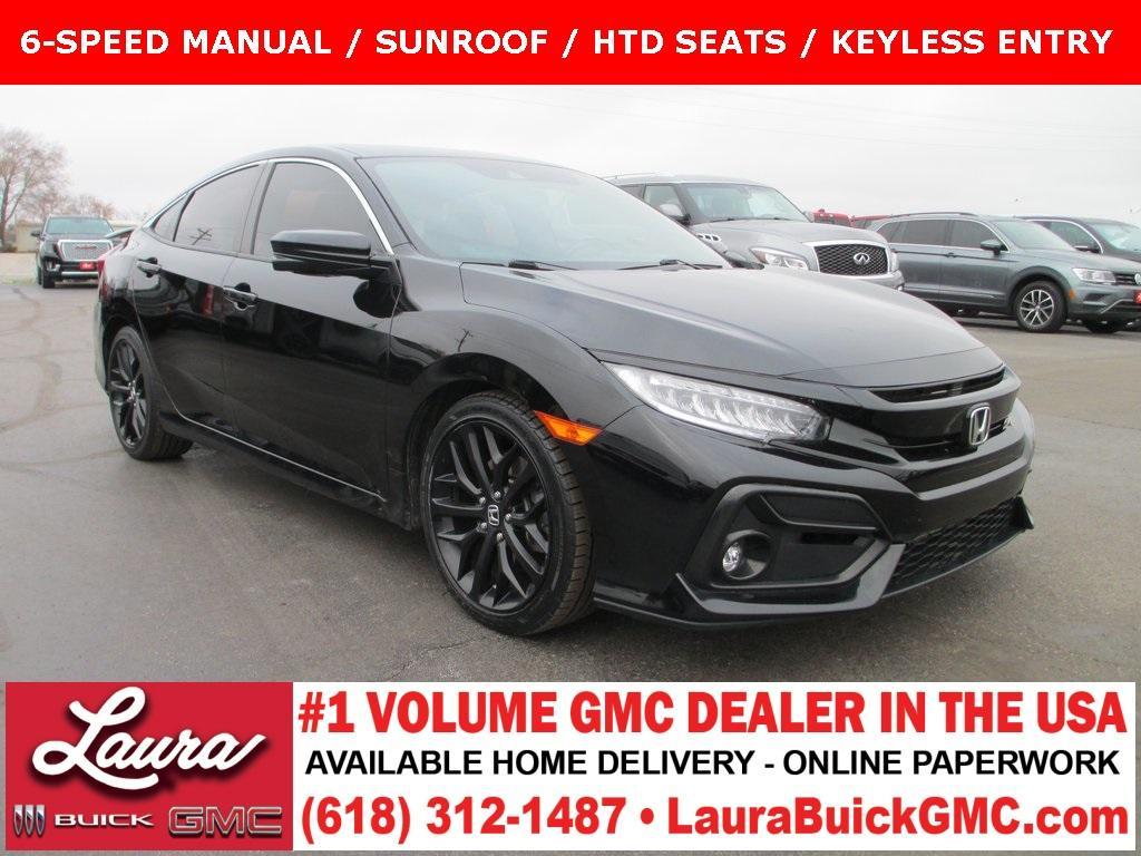 used 2020 Honda Civic Si car, priced at $22,995