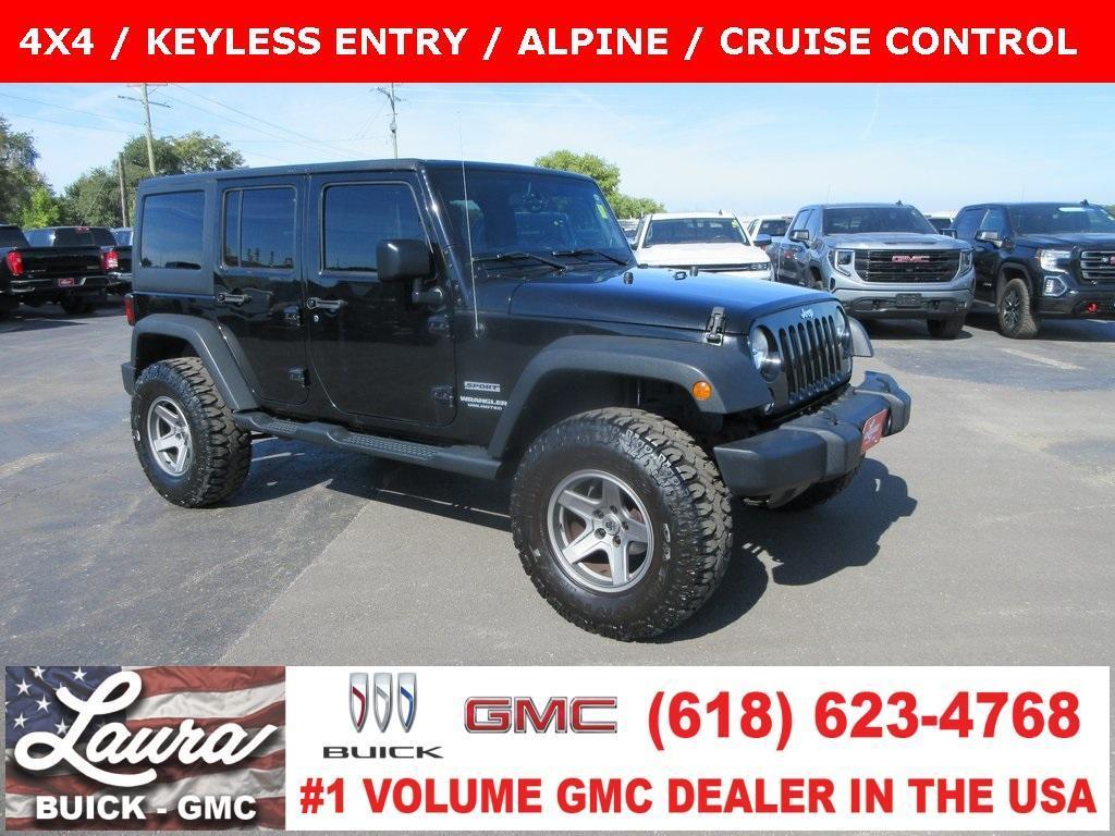 used 2014 Jeep Wrangler Unlimited car, priced at $14,995