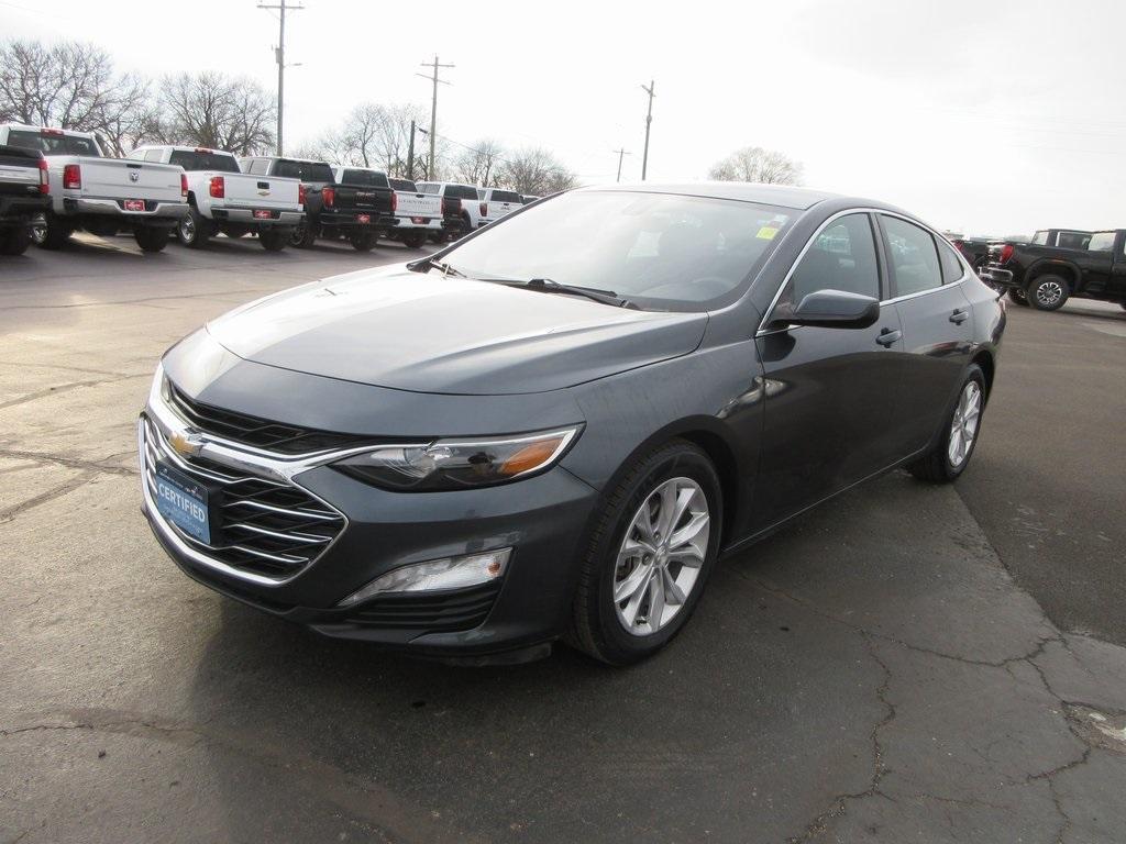 used 2021 Chevrolet Malibu car, priced at $16,495