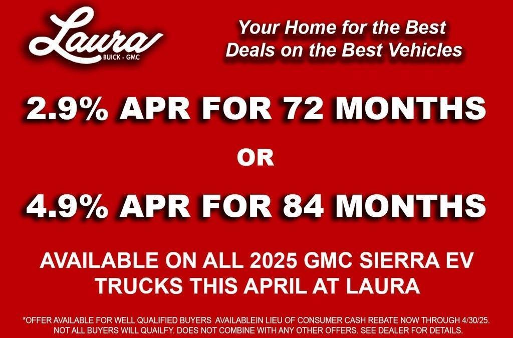 new 2025 GMC Sierra EV car, priced at $84,785