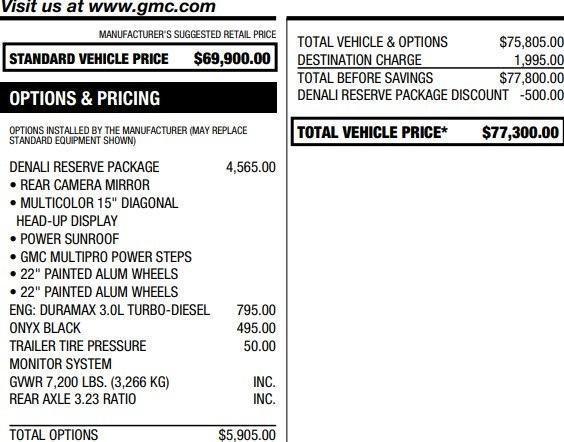 used 2024 GMC Sierra 1500 car, priced at $58,995
