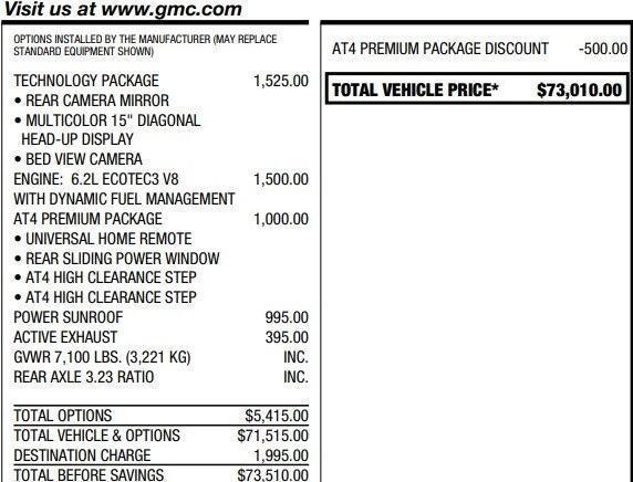 used 2024 GMC Sierra 1500 car, priced at $60,995