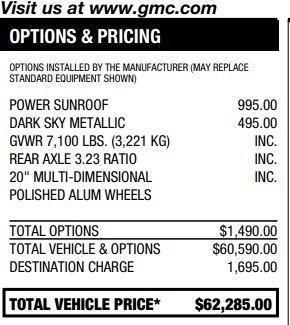used 2021 GMC Sierra 1500 car, priced at $41,995