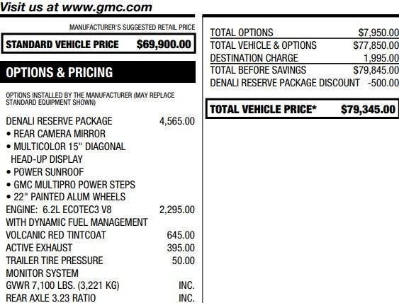 used 2024 GMC Sierra 1500 car, priced at $55,995