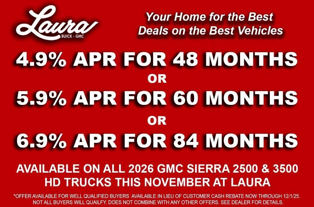 new 2026 GMC Sierra 2500 car, priced at $94,493