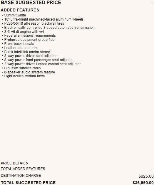 used 2017 Buick LaCrosse car, priced at $13,995