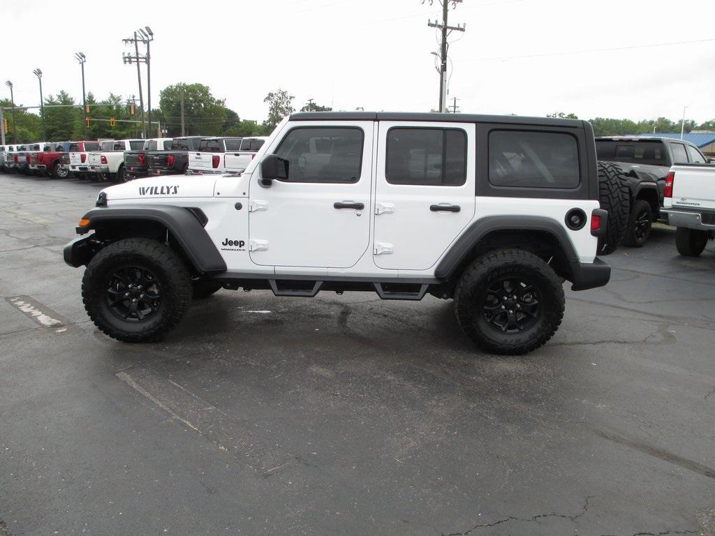 used 2023 Jeep Wrangler car, priced at $33,995
