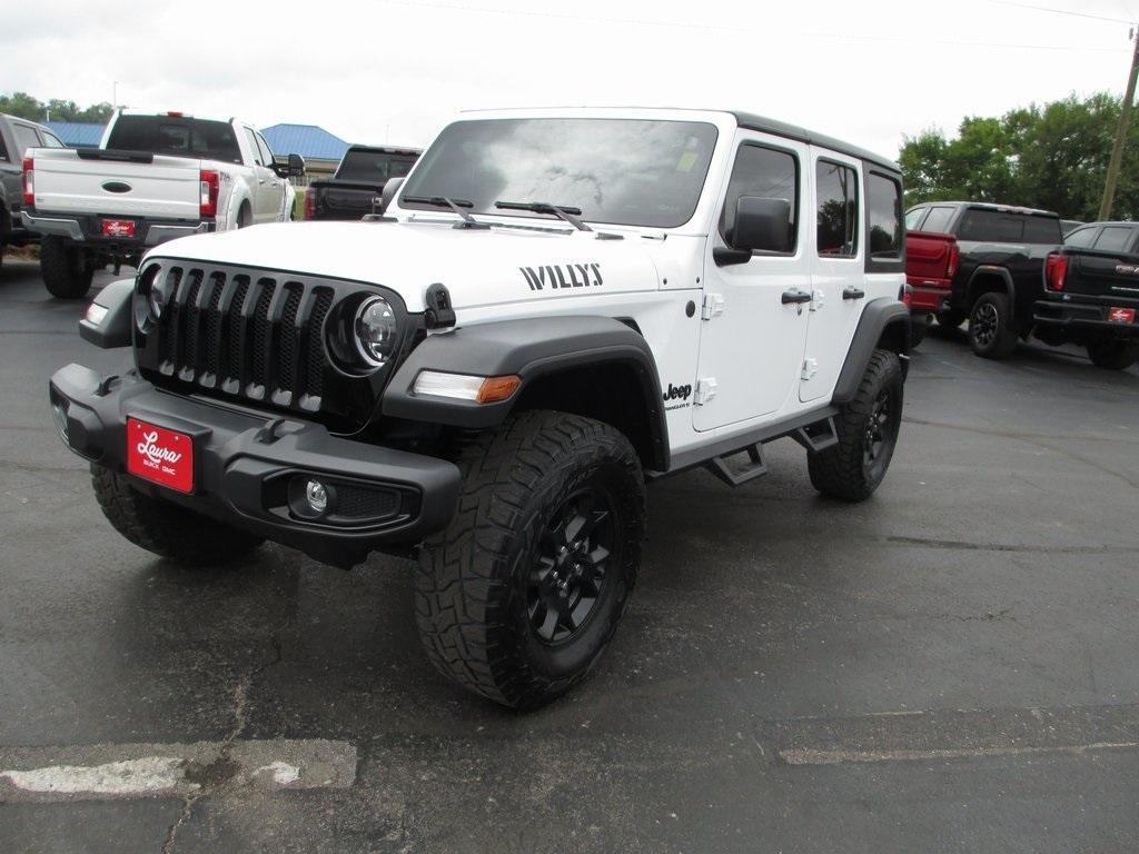 used 2023 Jeep Wrangler car, priced at $33,995