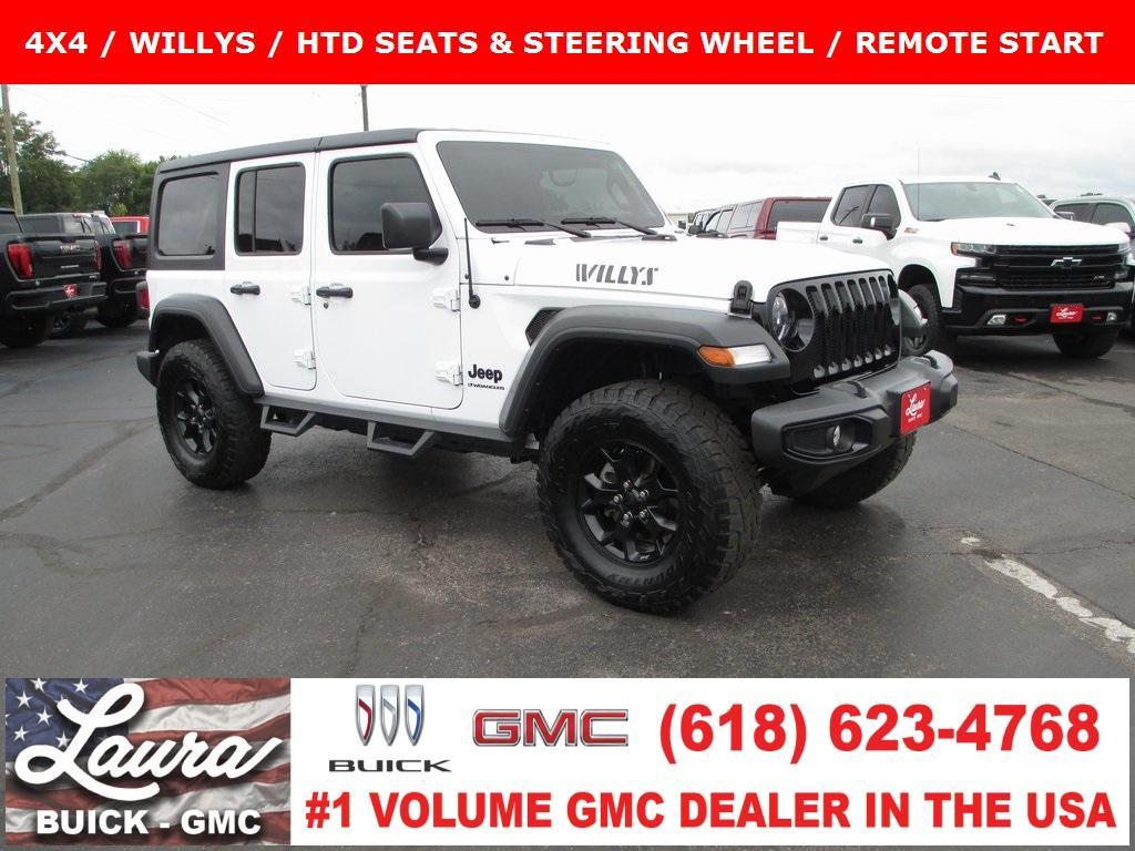 used 2023 Jeep Wrangler car, priced at $33,995