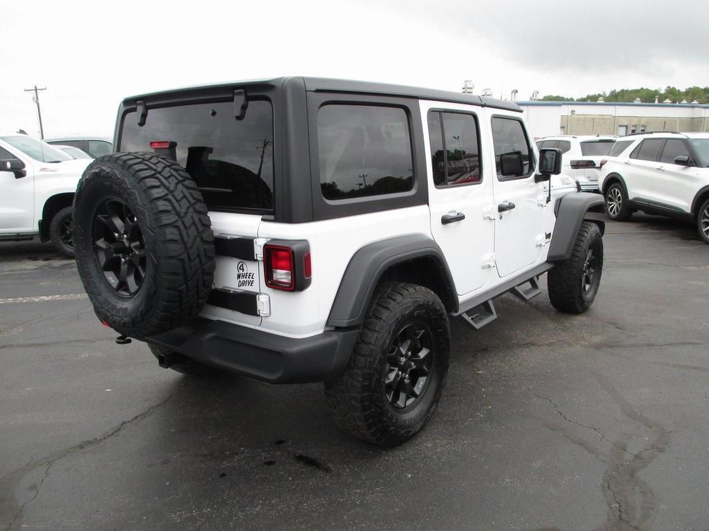 used 2023 Jeep Wrangler car, priced at $33,995