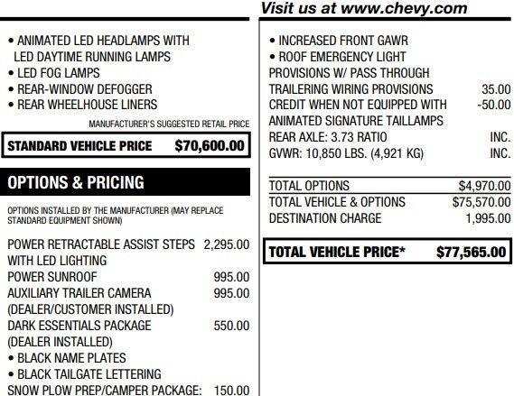 used 2024 Chevrolet Silverado 2500 car, priced at $72,495