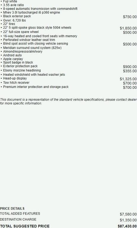 used 2021 Land Rover Range Rover Sport car, priced at $32,995