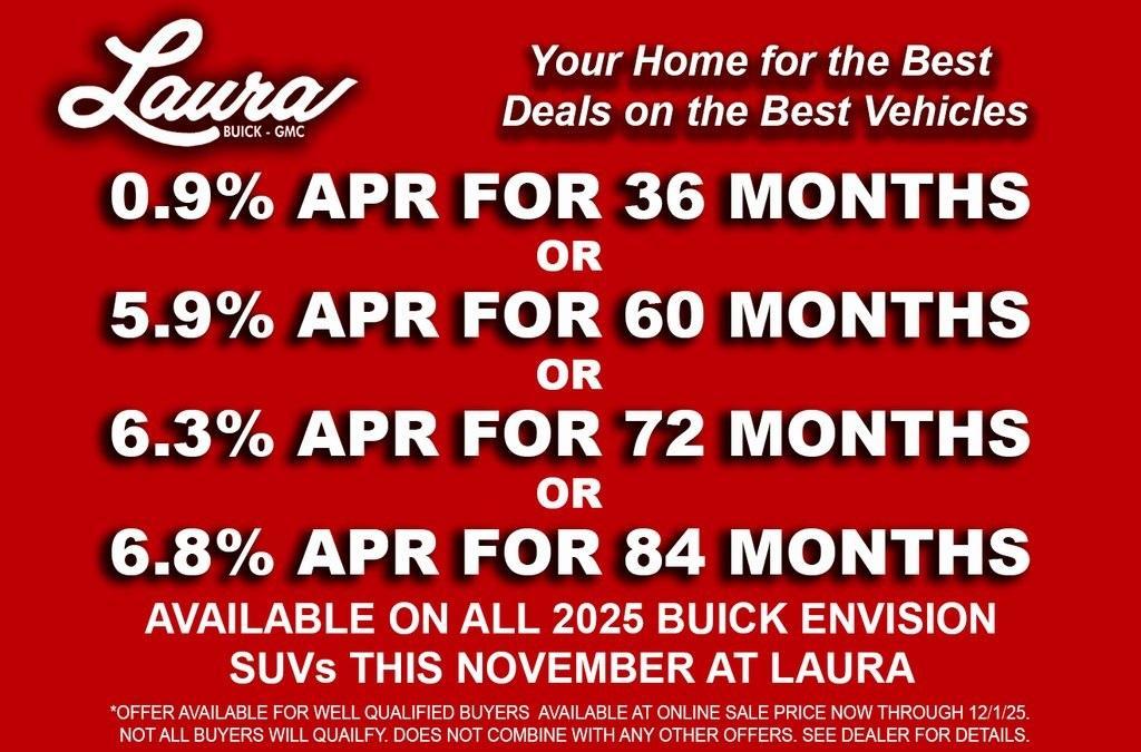 new 2025 Buick Envision car, priced at $37,084