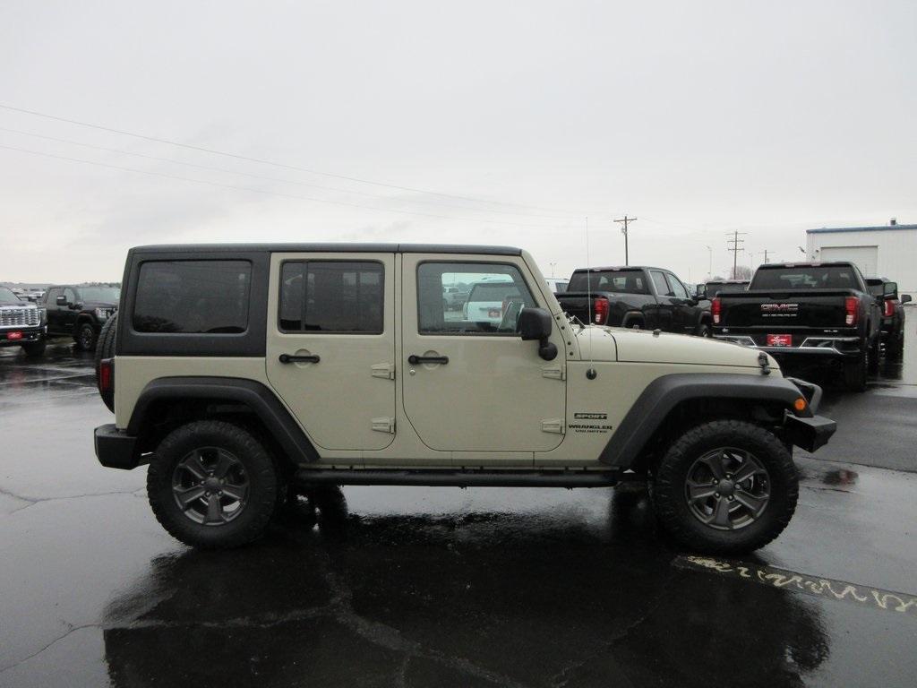 used 2017 Jeep Wrangler Unlimited car, priced at $16,495