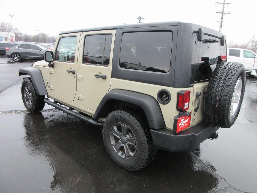 used 2017 Jeep Wrangler Unlimited car, priced at $16,495