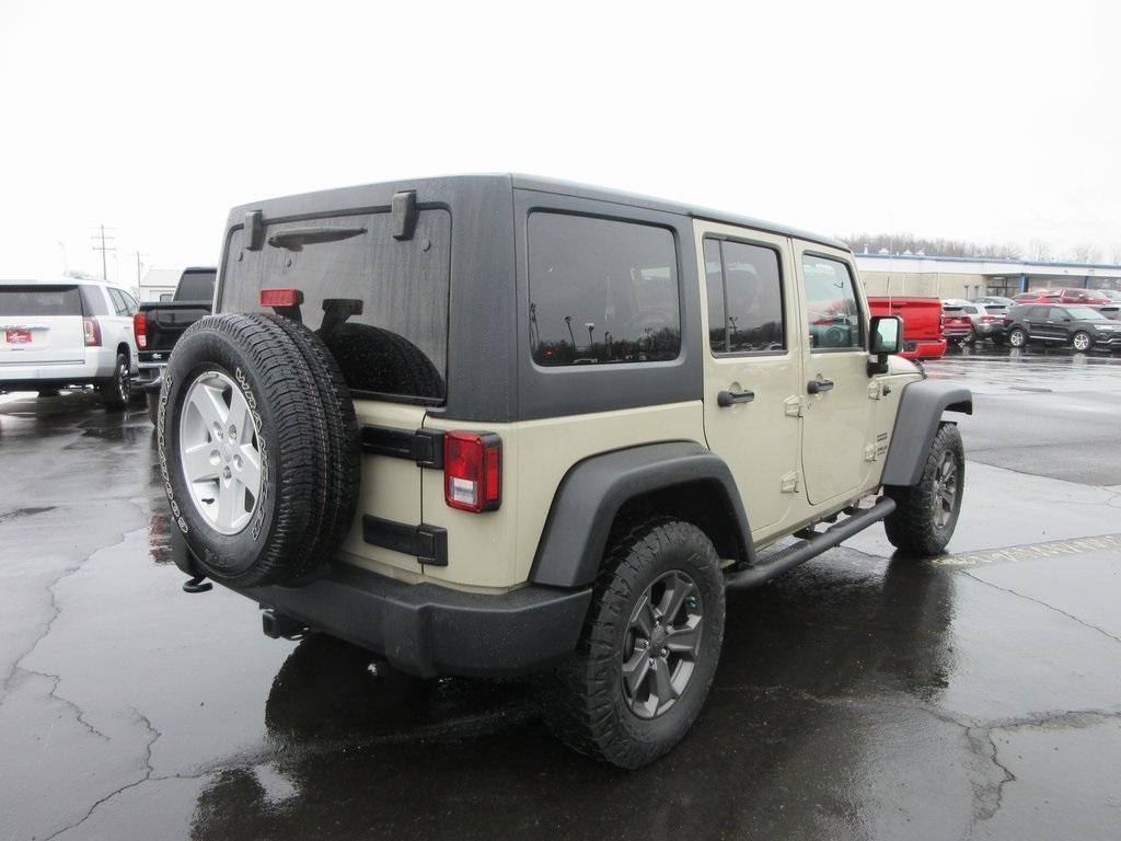 used 2017 Jeep Wrangler Unlimited car, priced at $16,495