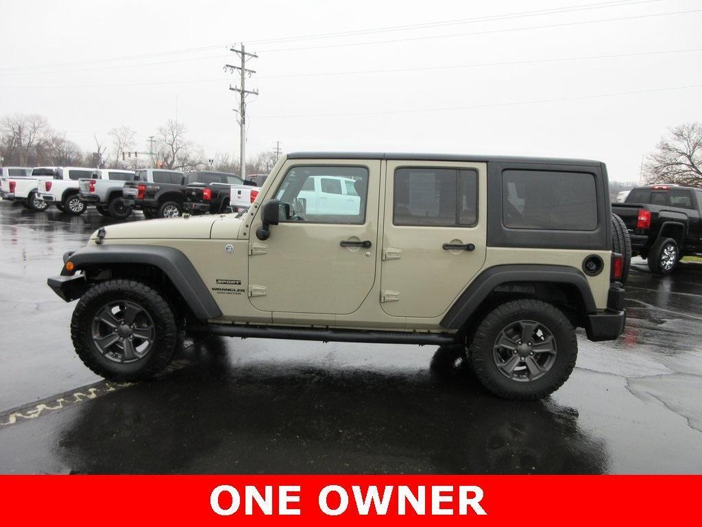 used 2017 Jeep Wrangler Unlimited car, priced at $16,495