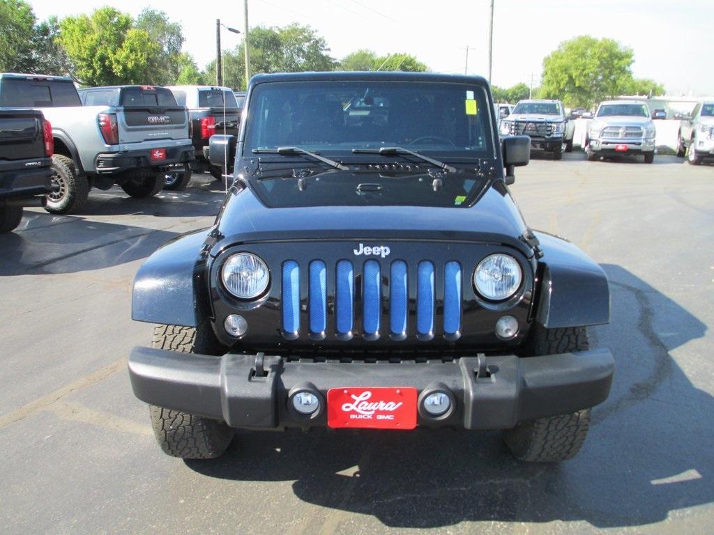 used 2015 Jeep Wrangler car, priced at $15,495