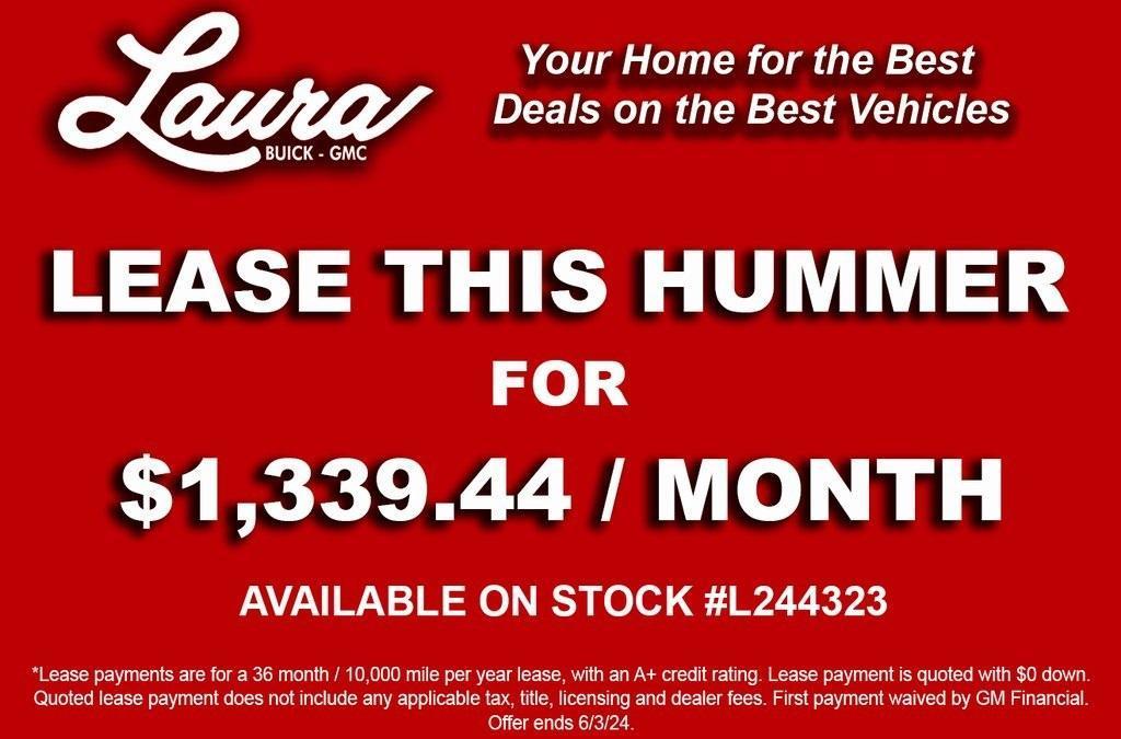 new 2024 GMC HUMMER EV car, priced at $111,085