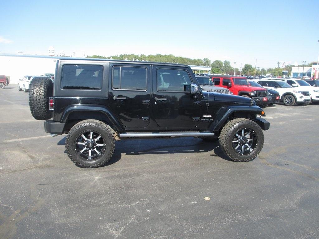 used 2014 Jeep Wrangler Unlimited car, priced at $18,495