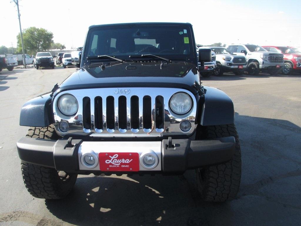 used 2014 Jeep Wrangler Unlimited car, priced at $18,495
