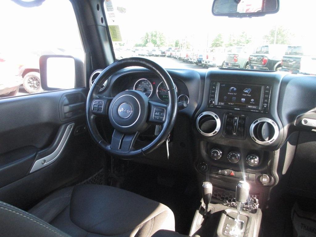 used 2014 Jeep Wrangler Unlimited car, priced at $18,495