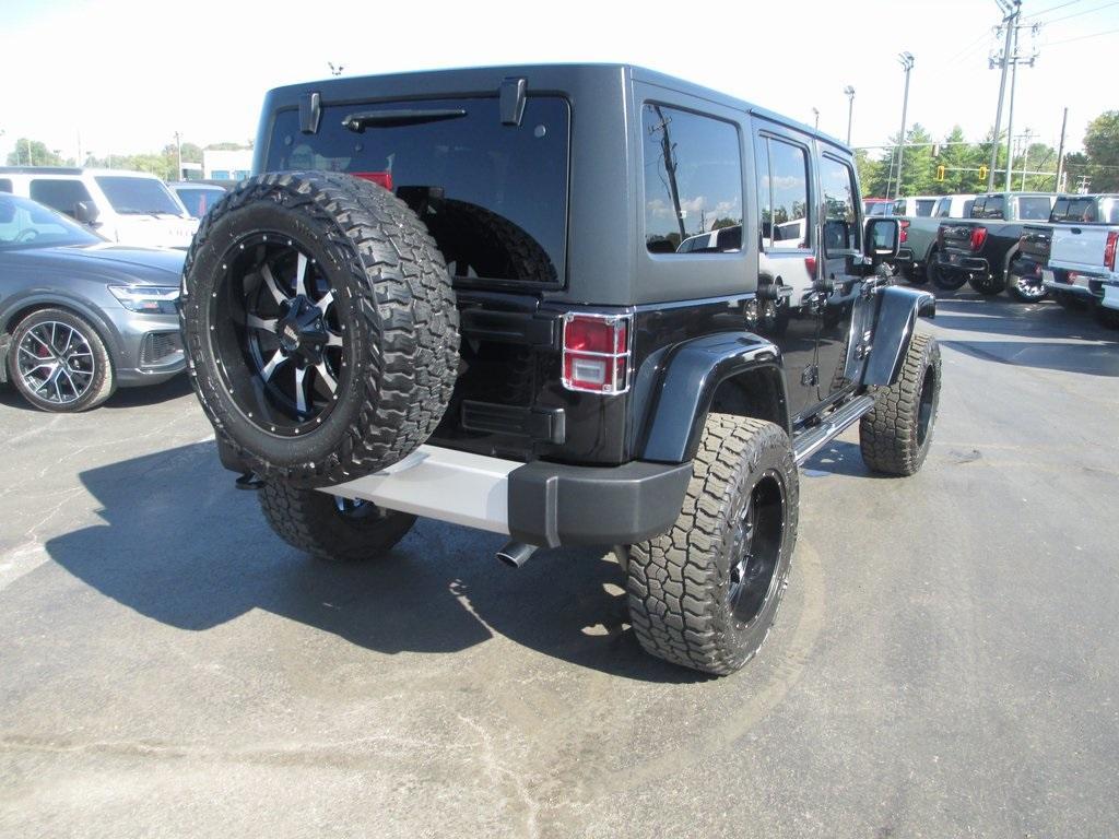 used 2014 Jeep Wrangler Unlimited car, priced at $18,495
