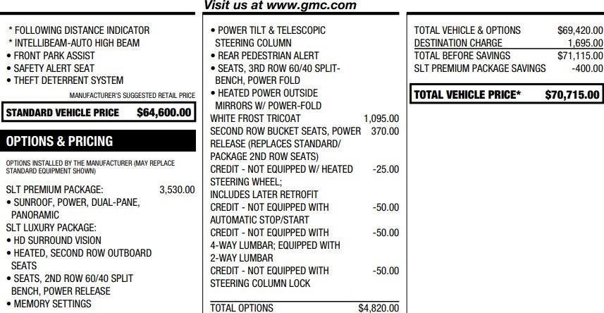 used 2022 GMC Yukon XL car, priced at $39,995