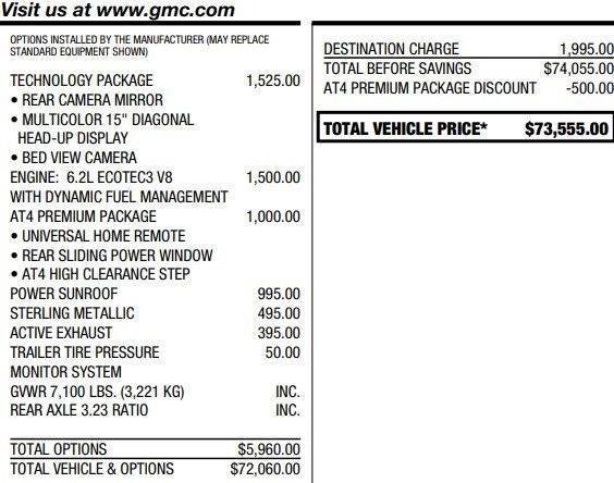 used 2024 GMC Sierra 1500 car, priced at $63,995