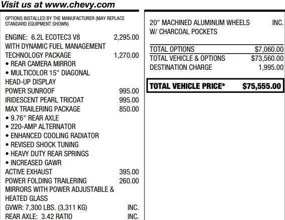 used 2024 Chevrolet Silverado 1500 car, priced at $61,995