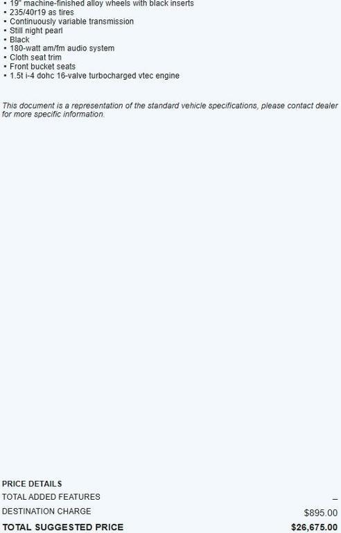 used 2018 Honda Accord car, priced at $19,495