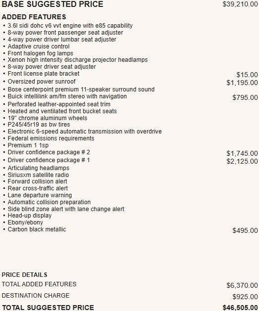 used 2014 Buick LaCrosse car, priced at $15,995