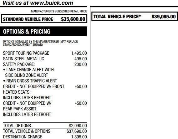 used 2022 Buick Envision car, priced at $26,495